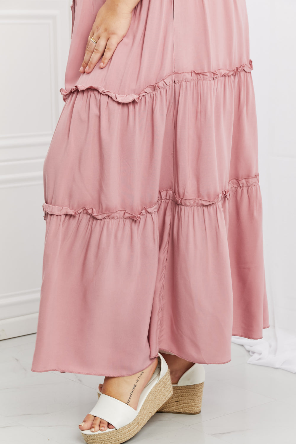 Summer Day’s Ruffled Maxi Skirt