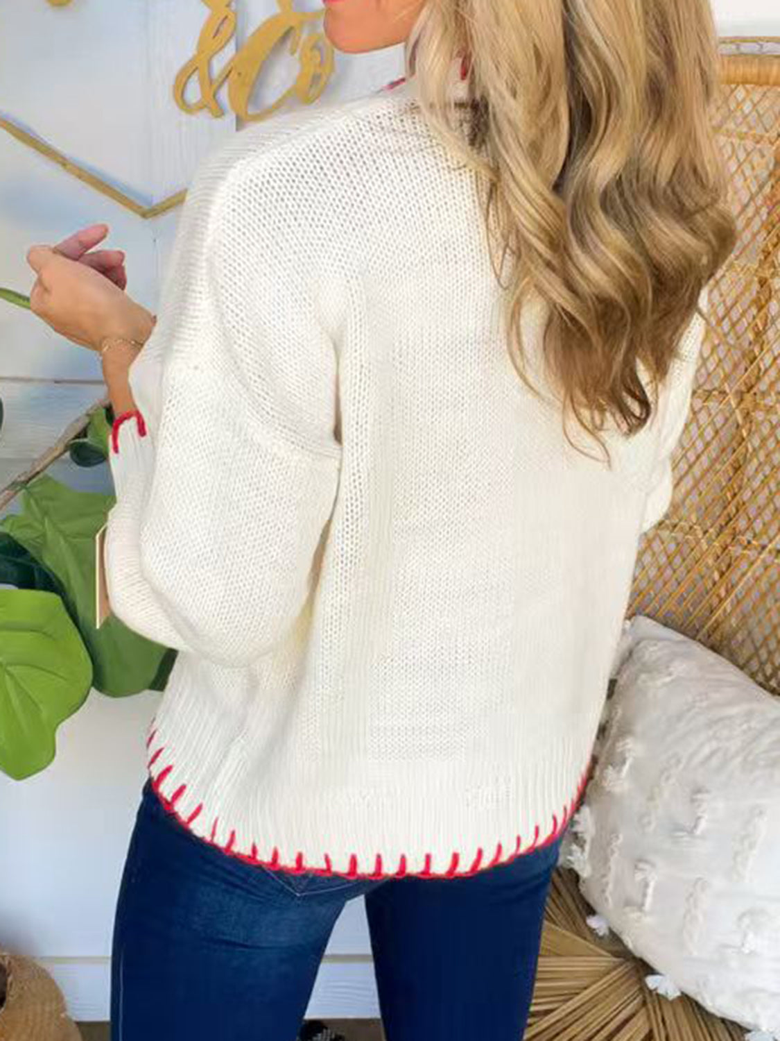 Wrapped With a Bow Knit Sweater