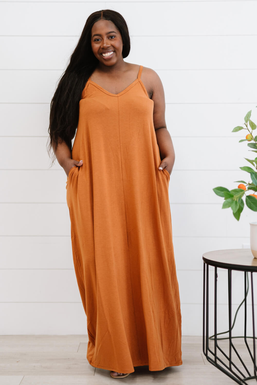 Beach Vibes Maxi Dress in Almond