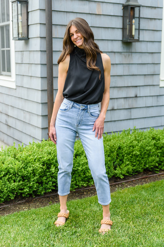 A-Game Mom Fit Jeans