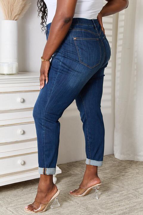 Judy Blue Skinny Cropped Jeans