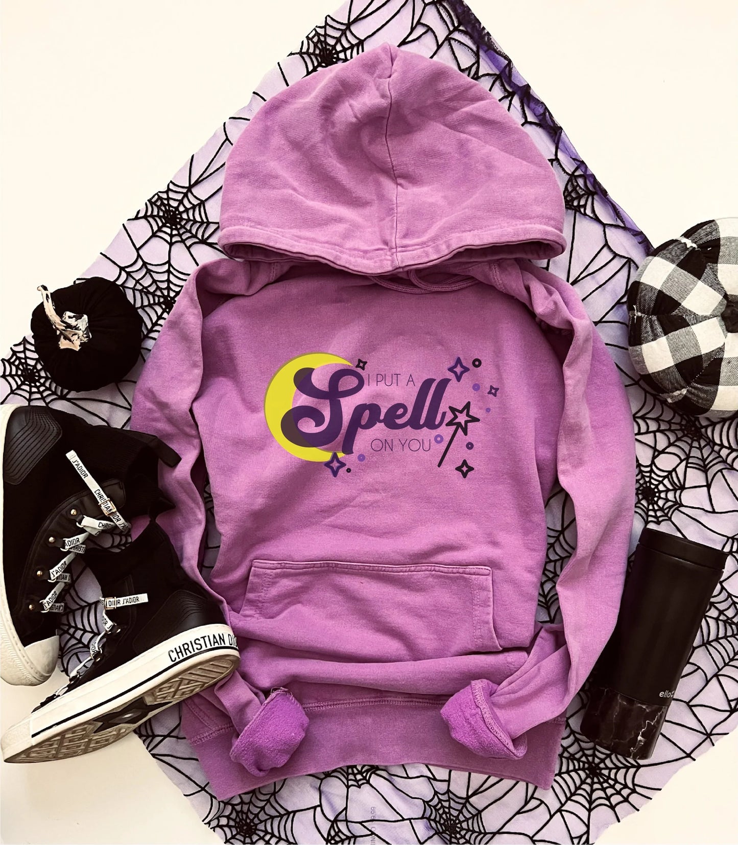 I Put a Spell on You Vintage Wash Hoodie